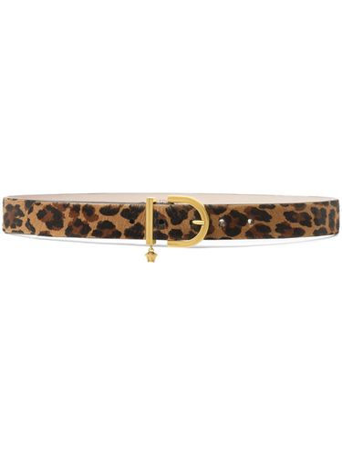 Versace Belt H.30 Calf Leather - Versace - Modalova