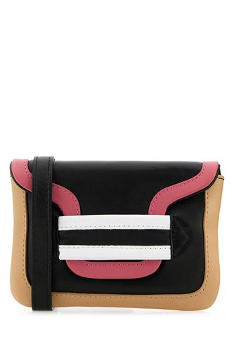 Multicolor Leather Mini Alpha Crossbody Bag - Pierre Hardy - Modalova