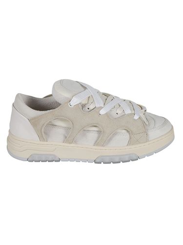 Paura Velvet Logo Sneakers - Paura - Modalova