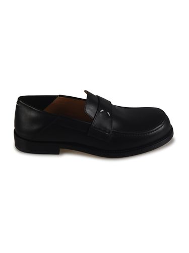 Logo Detail Slip-on Loafers - Maison Margiela - Modalova