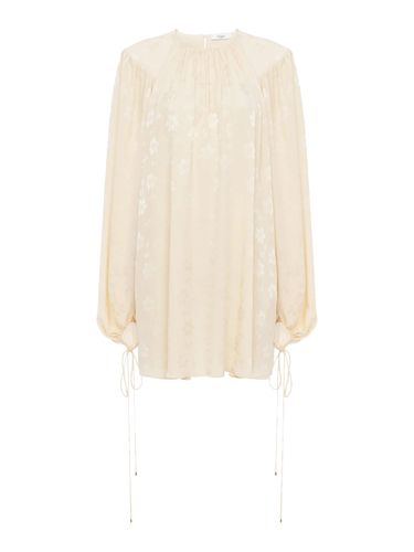 Chloé Mini Dress In Silk Jacquard - Chloé - Modalova