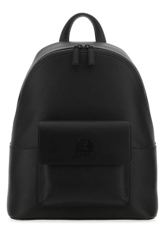 MCM Black Leather Stark Backpack - MCM - Modalova