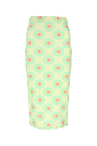 Printed Nylon Blend Gestro Skirt - SportMax - Modalova