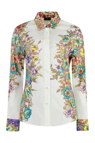 Etro Printed Cotton Shirt - Etro - Modalova