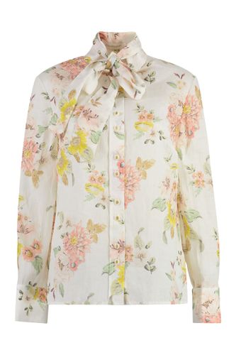 Zimmermann Printed Satin Blouse - Zimmermann - Modalova