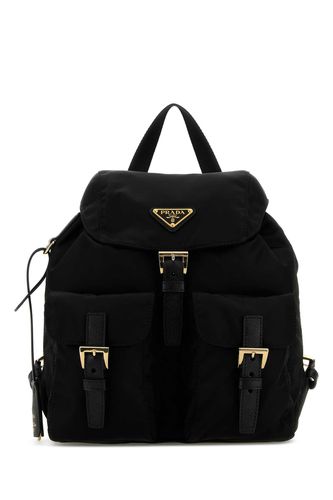 Prada Black Nylon Small Backpack - Prada - Modalova