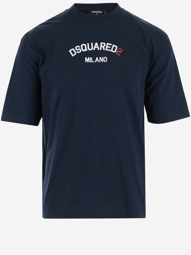 Dsquared2 Cotton T-shirt With Logo - Dsquared2 - Modalova
