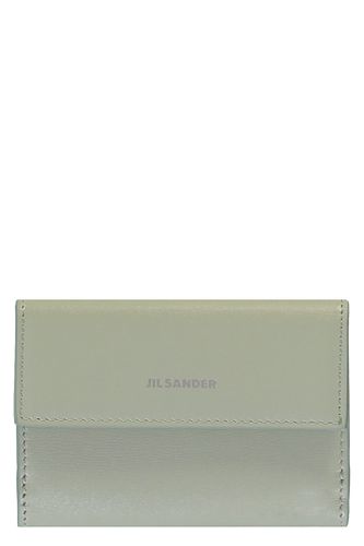 Small Leather Flap-over Wallet - Jil Sander - Modalova