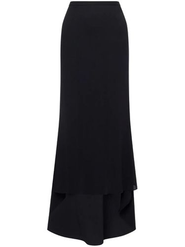 Light Crepe Flared Long Skirt - Philosophy di Lorenzo Serafini - Modalova