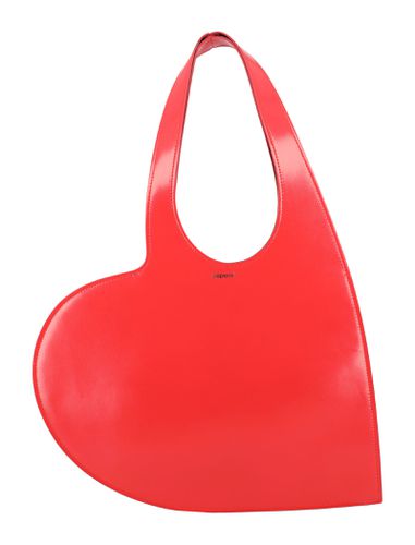 Mini Heart Tote Gloss Leather - Coperni - Modalova