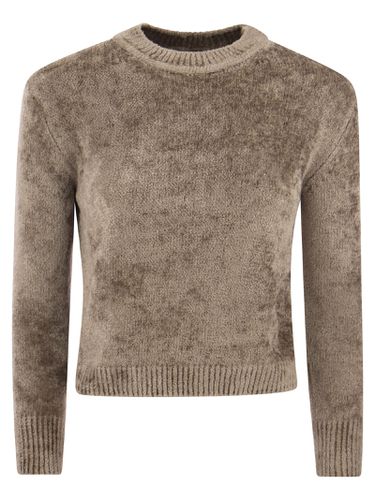 Resort Pullover In Chenille Knit - Herno - Modalova