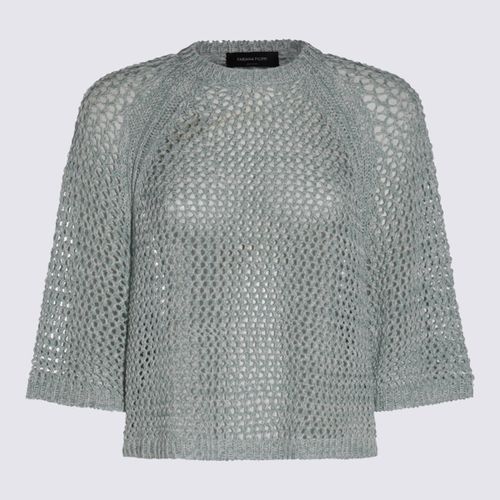 Grey Cotton Knitwear - Fabiana Filippi - Modalova