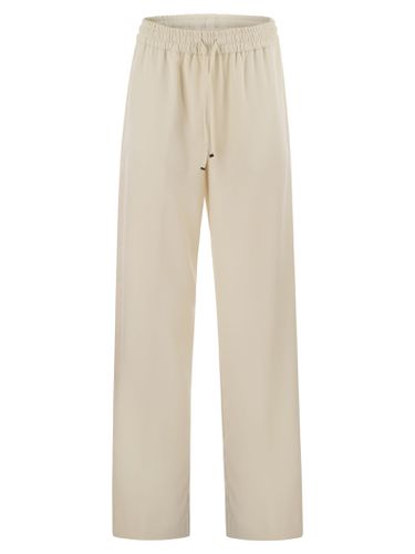 Marisol - Gabardine Jogger Trousers - Dondup - Modalova