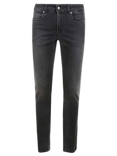 Stonewashed 5 Pockets Slim Jeans - Fay - Modalova