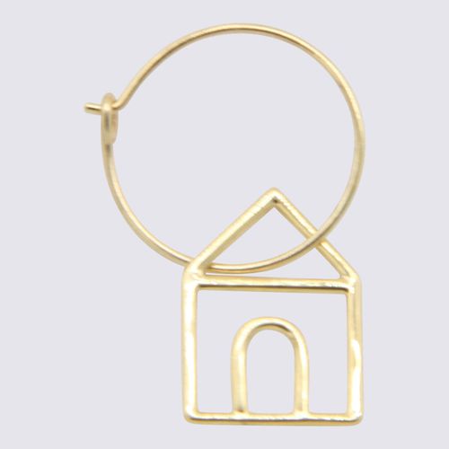 Gold Tone Casita Single Earring - Aliita - Modalova