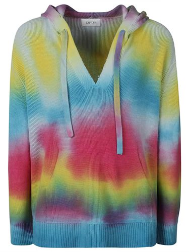 Laneus Tie Dye Printed Hoodie - Laneus - Modalova