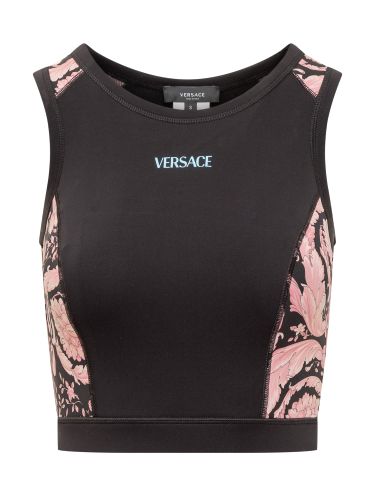 Versace Technical Fabric Crop Top - Versace - Modalova