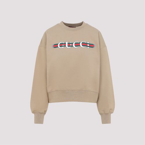 Gucci Logo Sweatshirt - Gucci - Modalova