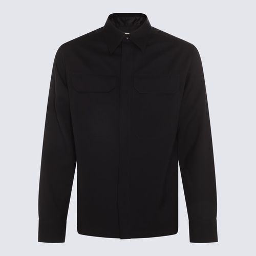 Jil Sander Navy Blue Cotton Shirt - Jil Sander - Modalova