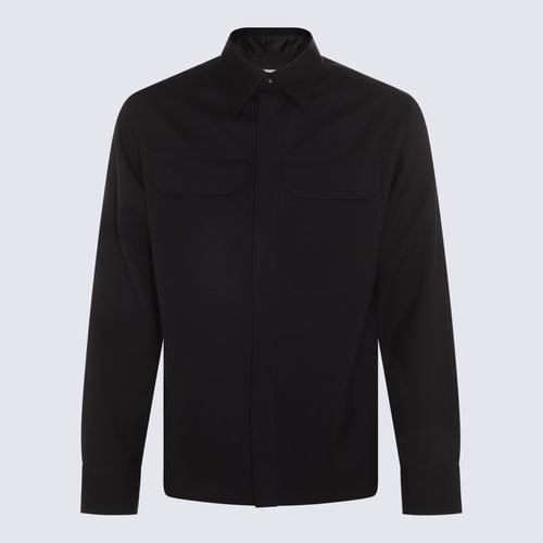 Jil Sander Navy Wool Shirt - Jil Sander - Modalova