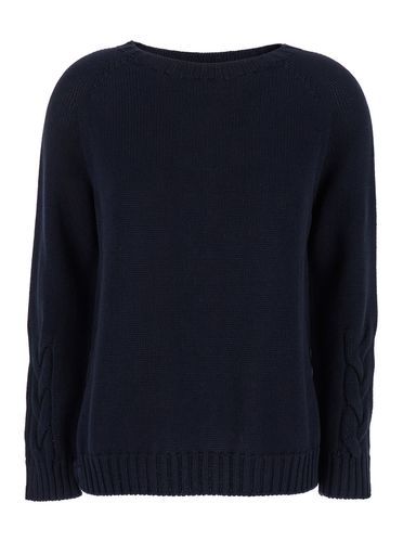 Harald Cable-knit Sweater With U Neckline In Cotton Woman - 'S Max Mara - Modalova