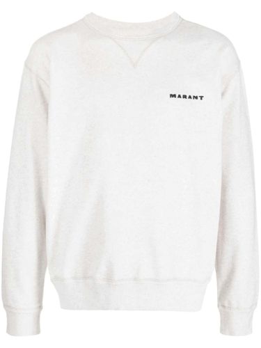 Mikis Crewneck Fleece Logo - Isabel Marant - Modalova