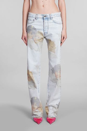 Fiorucci Jeans In Blue Cotton - Fiorucci - Modalova