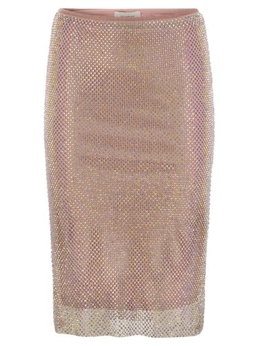 Embellished A-line Midi Skirt - SportMax - Modalova