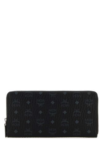 MCM Printed Canvas Large Wallet - MCM - Modalova