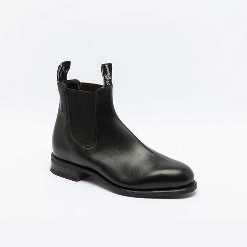 R. M.Williams Comfort Turnout Black Yearling Leather Chelsea Boot - R.M.Williams - Modalova