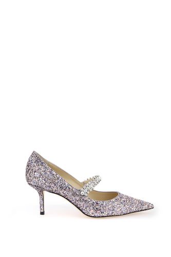 Bing 65 Pumps With Glitter And Crystals - Jimmy Choo - Modalova