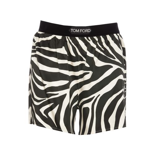 Tom Ford Zebra Print Shorts - Tom Ford - Modalova
