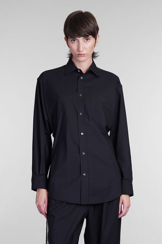 DARKPARK Anne Shirt In Black Wool - DARKPARK - Modalova