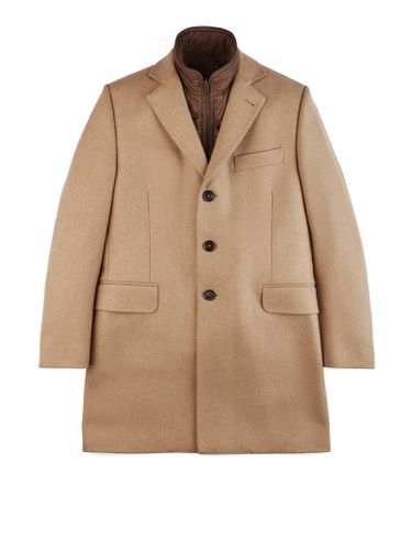 Double Coat In Wool And Cashmere - Fay - Modalova