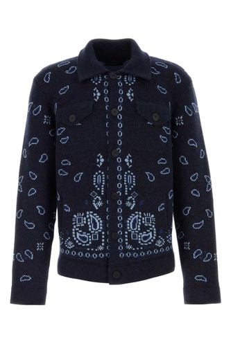 Embroidered Wool Blend Cardigan - Alanui - Modalova