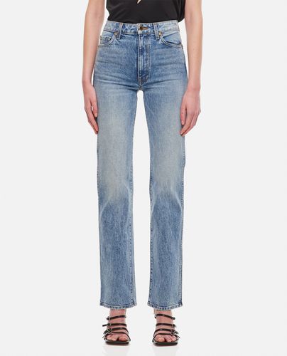 Danielle High Waisted Cotton Jeans - Khaite - Modalova