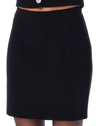 Side-zipped High-waisted Mini Skirt - Alessandra Rich - Modalova