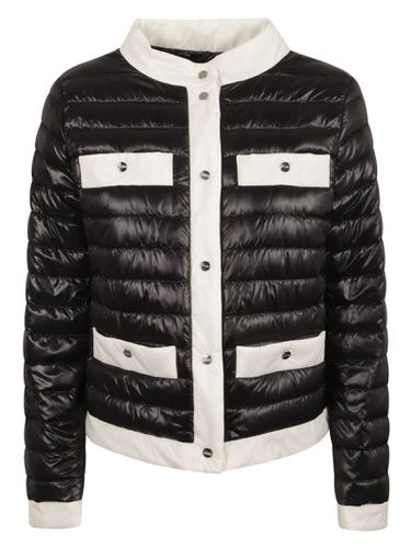 High-neck 4 Pockets Padded Jacket - Herno - Modalova