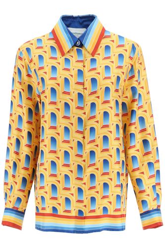 Casablanca Printed Silk Shirt - Casablanca - Modalova