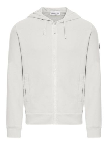 Logo Patch Zip-up Hoodie - Stone Island - Modalova