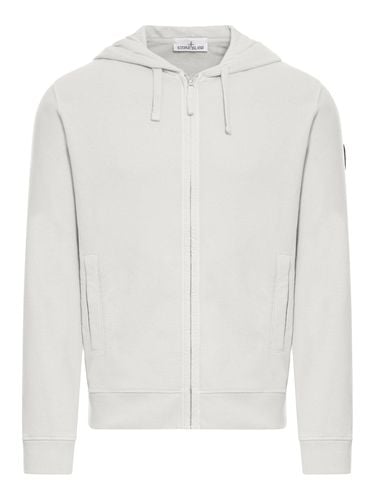 Logo Patch Zip-up Hoodie - Stone Island - Modalova