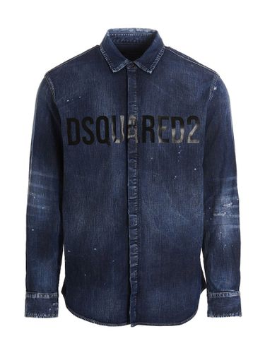 Dsquared2 Dan D2 Relax Denim Shirt - Dsquared2 - Modalova