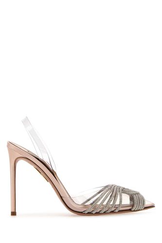 Transparent Pvc Gatsby 105 Pumps - Aquazzura - Modalova