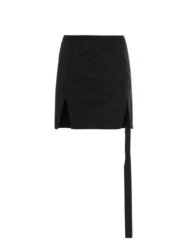 Front Slit High Waist Mini Skirt - DRKSHDW - Modalova