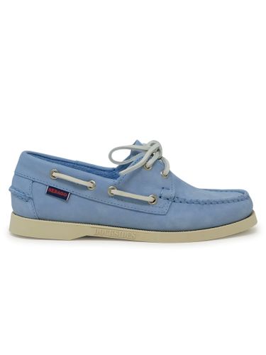 Sw Portland Light Blue Nubuck Loafers - Sebago - Modalova