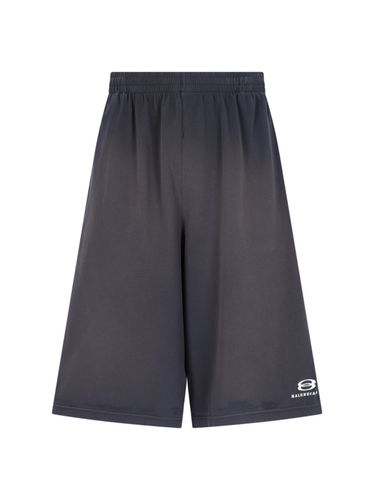 Balenciaga Logo Sports Shorts - Balenciaga - Modalova