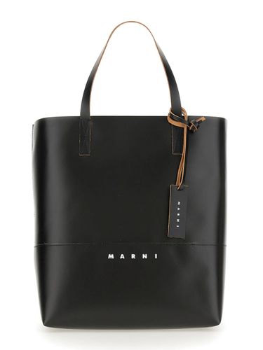 Marni Shopping Bag With Logo - Marni - Modalova