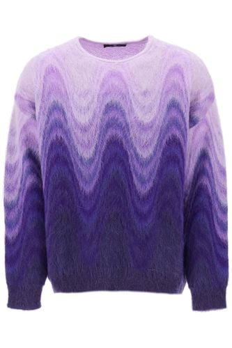 Sweater In Gradient Brushed Mohair Wool - Etro - Modalova