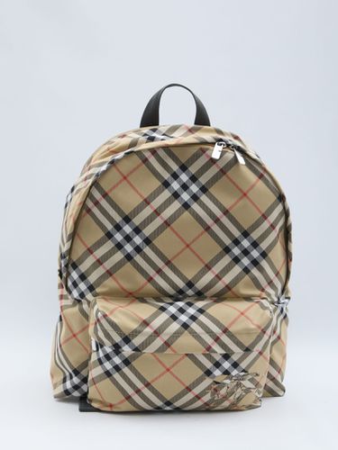 Burberry Check Backpack - Burberry - Modalova