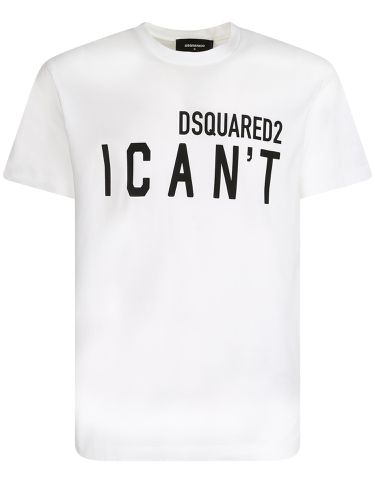 Dsquared2 Cotton Logo T-shirt - Dsquared2 - Modalova